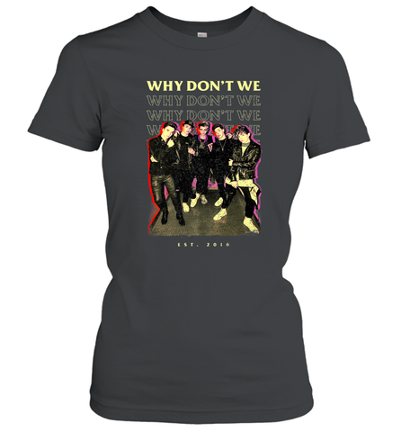Why Don't We Vintage Rockers Women's T-Shirt Women's T-Shirt / Black / S Women's T-Shirt - belovedtshirt