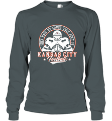 Vintage NFL Kansas City Football Logo Long Sleeve T-Shirt Long Sleeve T-Shirt - belovedtshirt