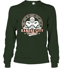 Vintage NFL Kansas City Football Logo Long Sleeve T-Shirt Long Sleeve T-Shirt - belovedtshirt