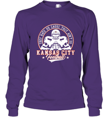 Vintage NFL Kansas City Football Logo Long Sleeve T-Shirt Long Sleeve T-Shirt - belovedtshirt