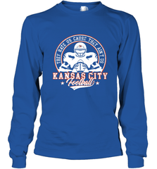 Vintage NFL Kansas City Football Logo Long Sleeve T-Shirt Long Sleeve T-Shirt - belovedtshirt