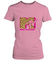 MTV Logo Leopard Print Women's T-Shirt Women's T-Shirt - belovedtshirt