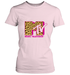 MTV Logo Leopard Print Women's T-Shirt Women's T-Shirt - belovedtshirt