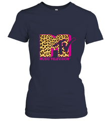 MTV Logo Leopard Print Women's T-Shirt Women's T-Shirt - belovedtshirt