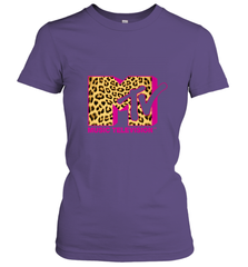 MTV Logo Leopard Print Women's T-Shirt Women's T-Shirt - belovedtshirt