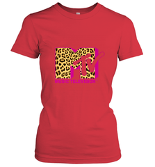 MTV Logo Leopard Print Women's T-Shirt Women's T-Shirt - belovedtshirt