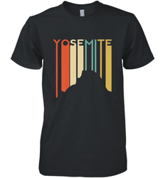 Yosemite National Park Retro Half Dome El Capitan Cali Men's Premium T-Shirt