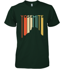 Yosemite National Park Retro Half Dome El Capitan Cali Men's Premium T-Shirt Men's Premium T-Shirt - belovedtshirt