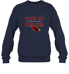 Arizona Cardinals NFL Rise Up Red Sea Crewneck Sweatshirt