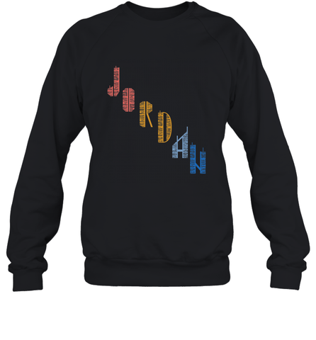 Vintage Jordan t shirt with Skyscarper Jordan Crewneck Sweatshirt Crewneck Sweatshirt / Black / S Crewneck Sweatshirt - belovedtshirt