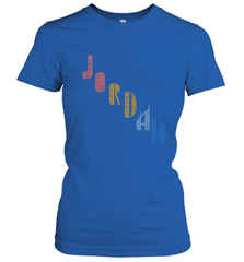 Vintage Jordan t shirt with Skyscarper Jordan Women's T-Shirt Women's T-Shirt - belovedtshirt