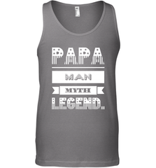 Papa Man Myth Legend Father's Day Dad Veteran Gift Men's Tank Top Men's Tank Top - belovedtshirt