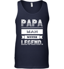 Papa Man Myth Legend Father's Day Dad Veteran Gift Men's Tank Top Men's Tank Top - belovedtshirt