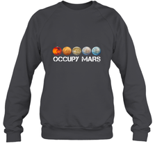 Occupy Mars Terraform Crewneck Sweatshirt Crewneck Sweatshirt - belovedtshirt