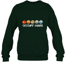 Occupy Mars Terraform Crewneck Sweatshirt Crewneck Sweatshirt - belovedtshirt
