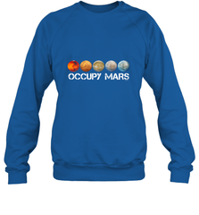 Occupy Mars Terraform Crewneck Sweatshirt Crewneck Sweatshirt - belovedtshirt
