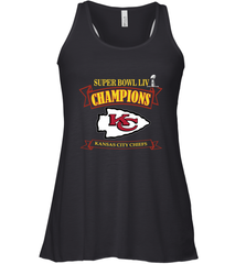 NFL Kansas City Chiefs Pro Line by Fanatics Super Bowl LIV Champions Women's Racerback Tank Women's Racerback Tank - belovedtshirt