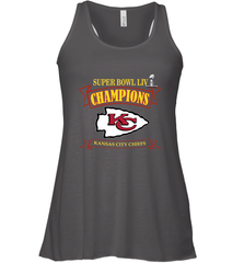 NFL Kansas City Chiefs Pro Line by Fanatics Super Bowl LIV Champions Women's Racerback Tank Women's Racerback Tank - belovedtshirt