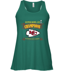 NFL Kansas City Chiefs Pro Line by Fanatics Super Bowl LIV Champions Women's Racerback Tank Women's Racerback Tank - belovedtshirt