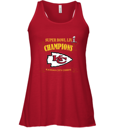 NFL Kansas City Chiefs Pro Line by Fanatics Super Bowl LIV Champions Women's Racerback Tank