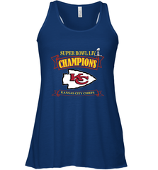 NFL Kansas City Chiefs Pro Line by Fanatics Super Bowl LIV Champions Women's Racerback Tank Women's Racerback Tank - belovedtshirt