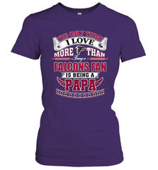NFL The Only Thing I Love More Than Being A Atlanta Falcons Fan Is Being A Papa Football Women's T-Shirt Women's T-Shirt - belovedtshirt