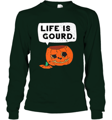Funny Life Is Gourd Halloween Trick Or Treat Pumpkin Long Sleeve T-Shirt Long Sleeve T-Shirt - belovedtshirt