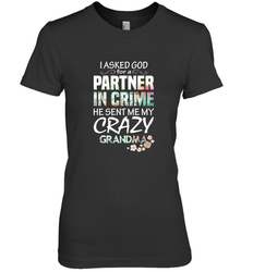 Crazy Grandma Women's Premium T-Shirt