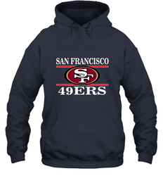 NFL San Francisco 49ers Logo Champion Hooded Sweatshirt