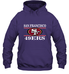 NFL San Francisco 49ers Logo Champion Hooded Sweatshirt Hooded Sweatshirt - belovedtshirt