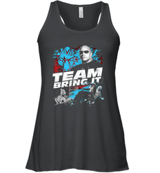 WWE The Rock Team Bring It Women's Racerback Tank