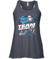 WWE The Rock Team Bring It Women's Racerback Tank Women's Racerback Tank - belovedtshirt