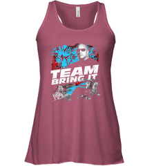 WWE The Rock Team Bring It Women's Racerback Tank Women's Racerback Tank - belovedtshirt