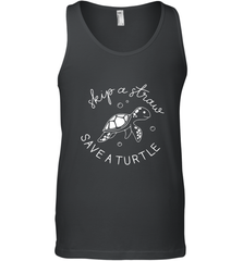 Skip A Straw Save A Turtle Shirt Save The Turtles Men's Tank Top Men's Tank Top - belovedtshirt
