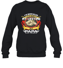 I've Been Called Lot Of Name But Papa Is My Favorite Crewneck Sweatshirt Crewneck Sweatshirt - belovedtshirt