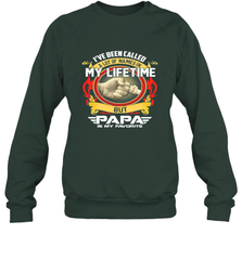 I've Been Called Lot Of Name But Papa Is My Favorite Crewneck Sweatshirt Crewneck Sweatshirt - belovedtshirt