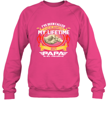 I've Been Called Lot Of Name But Papa Is My Favorite Crewneck Sweatshirt Crewneck Sweatshirt - belovedtshirt