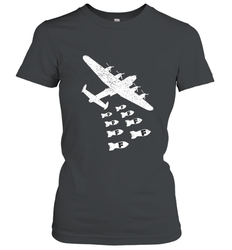 Christmas Gift Idea Bomber Dropping F Bombs Funny Women's T-Shirt