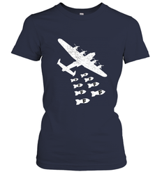 Christmas Gift Idea Bomber Dropping F Bombs Funny Women's T-Shirt