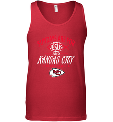 Sundays Are For Jesus and Kansas City Funny Football Men's Tank Top Men's Tank Top - belovedtshirt