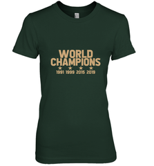 Us women's soccer team win world champions 4 four title 2019 Women's Premium T-Shirt Women's Premium T-Shirt - belovedtshirt