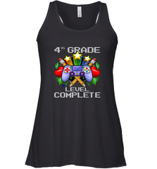 4th Grade Level Complete Back To School Gift Boys Girls Women's Racerback Tank Women's Racerback Tank - belovedtshirt