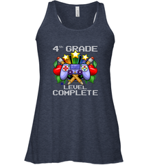 4th Grade Level Complete Back To School Gift Boys Girls Women's Racerback Tank Women's Racerback Tank - belovedtshirt