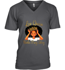 Leo Queens Are Born in July 23 August 22 Men's V-Neck Men's V-Neck - belovedtshirt