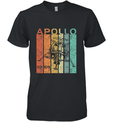 Retro Apollo 11 50th Anniversary Moon Landing 1969 2019 Men's Premium T-Shirt