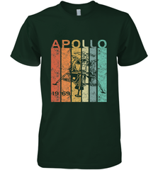 Retro Apollo 11 50th Anniversary Moon Landing 1969 2019 Men's Premium T-Shirt Men's Premium T-Shirt - belovedtshirt