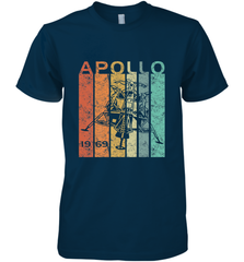 Retro Apollo 11 50th Anniversary Moon Landing 1969 2019 Men's Premium T-Shirt Men's Premium T-Shirt - belovedtshirt
