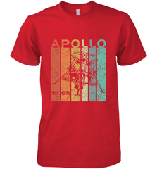 Retro Apollo 11 50th Anniversary Moon Landing 1969 2019 Men's Premium T-Shirt Men's Premium T-Shirt - belovedtshirt