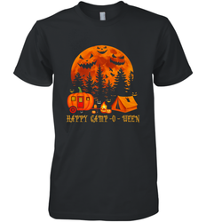 Happy Camp O Ween Funny Camping Halloween Costume Camper RV Men's Premium T-Shirt