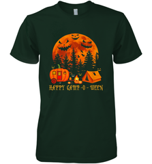 Happy Camp O Ween Funny Camping Halloween Costume Camper RV Men's Premium T-Shirt Men's Premium T-Shirt - belovedtshirt